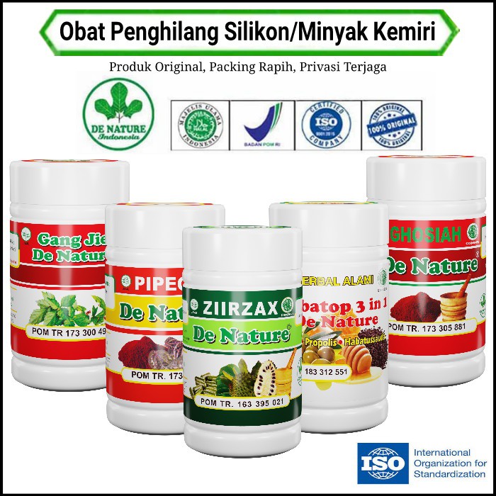 Obat Asli De Nature Penghilang Silikon