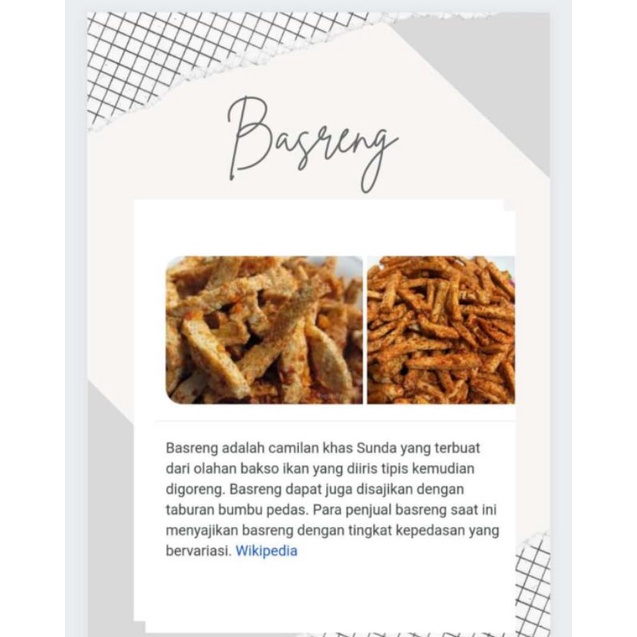 Stik Basreng pedas kemasan 250gr-2