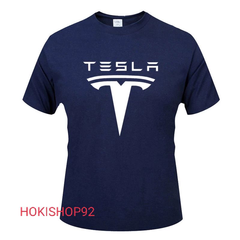 HOKISHOP92 ~ KAOS PRIA TERBARU TESLA LENGAN PENDEK KAOS OBLONG TERMURAH