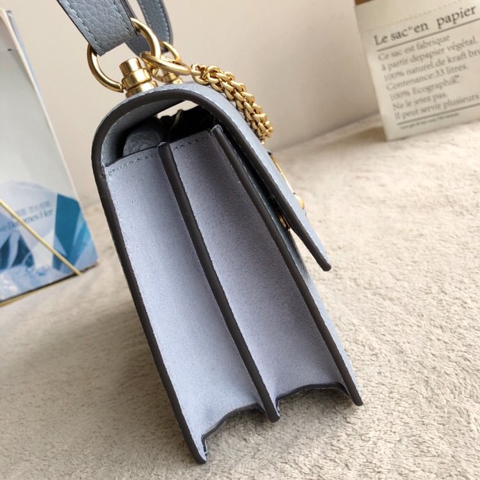 (SameDay Grab) 23cm Original TB cowhide material lady single shoulder bag cross body bag handbag chain bag