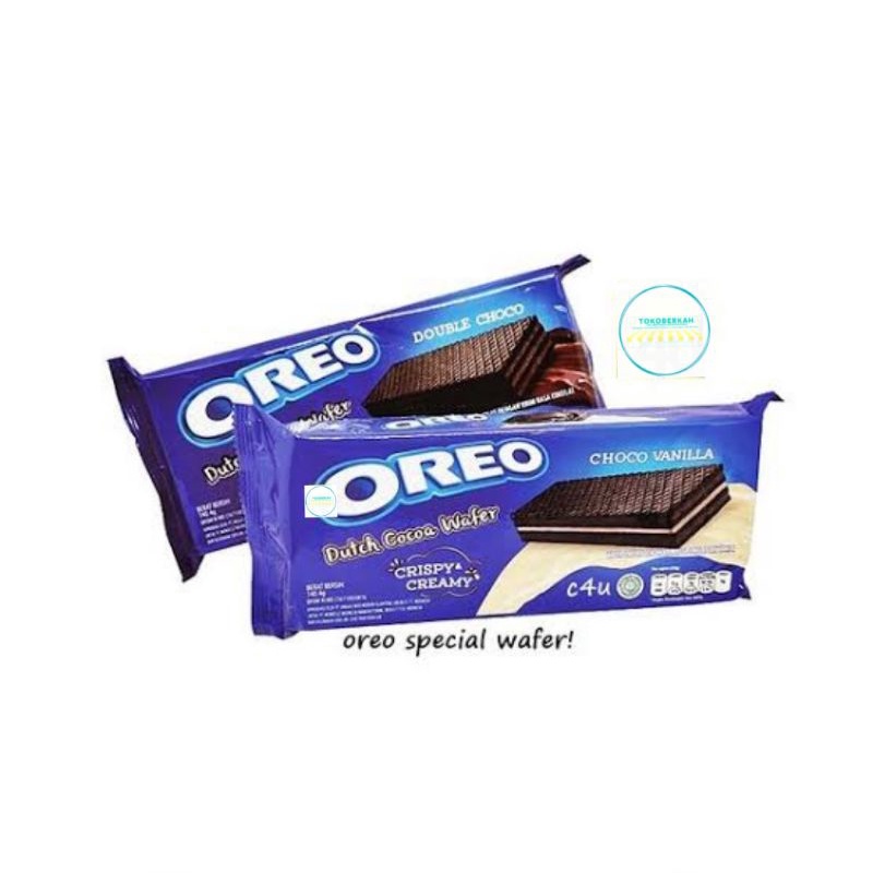 

Oreo Dutch Cocoa Wafer Netto 140gr Crispy &Creamy