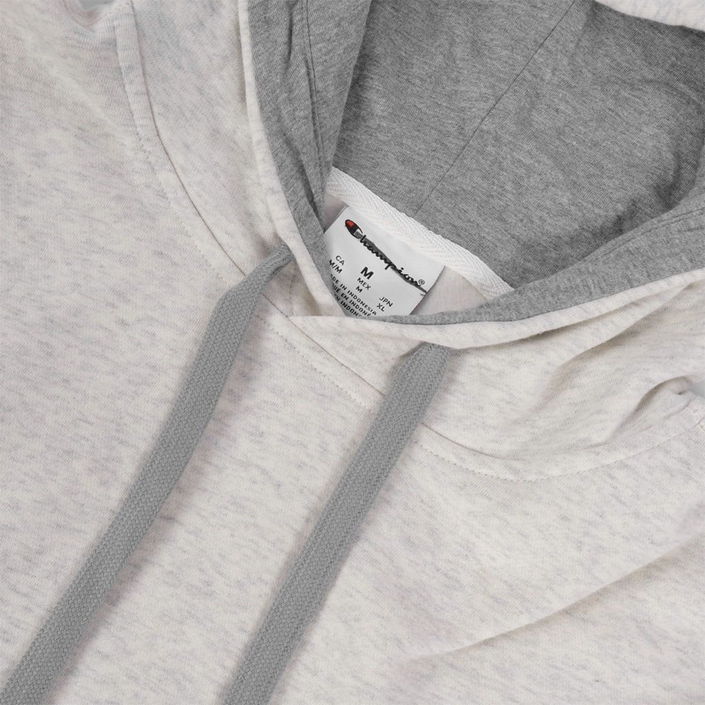 Champion Sueded Fleece Hoodie Light Grey