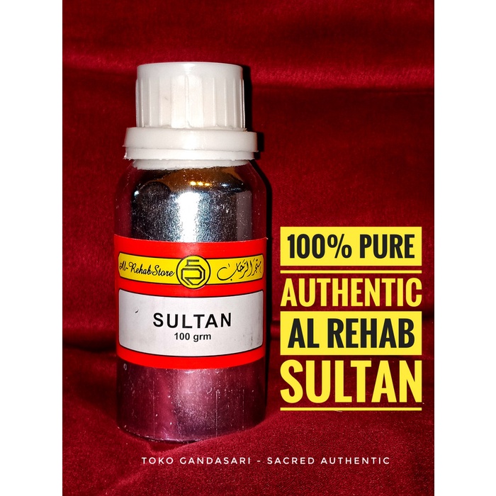 SEGEL 100 ml Bibit Parfum Minyak Wangi AL REHAB SULTAN non alkhohol