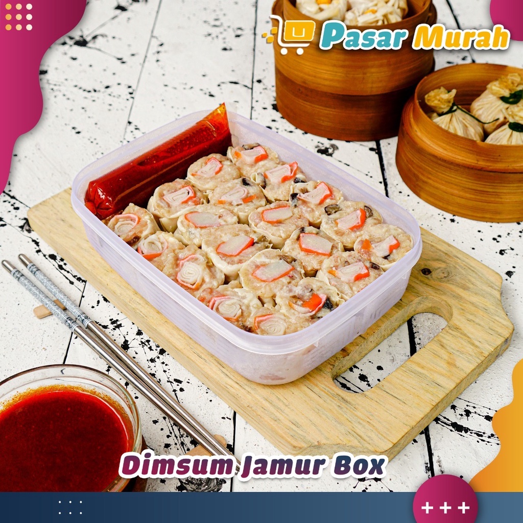 

DIMSIM FROZEN JAMUR (PREMIUM) ISI 20/BOX - DISTRIBUTOR DIMSUM MEDAN | PASAR MURAH MEDAN