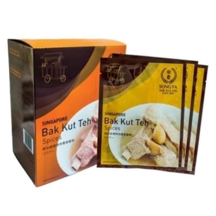 

Terbatas - Bumbu Songfa Bak Kut Teh 1 Box Isi 10 Sachet