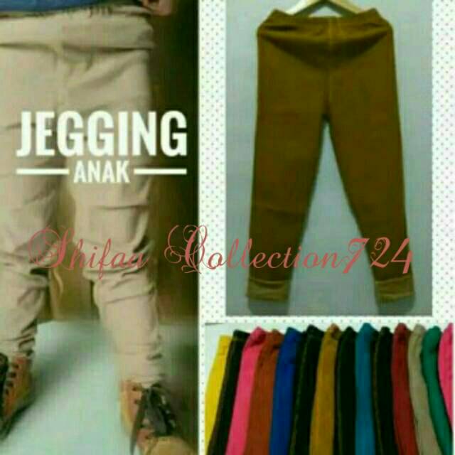 Celana Legging Denim Anak (Ukuran XL)