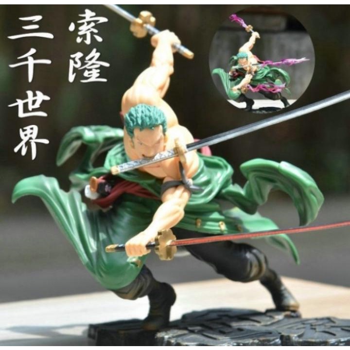Action Figure One Piece RORONOA ZORO BATTLE Version