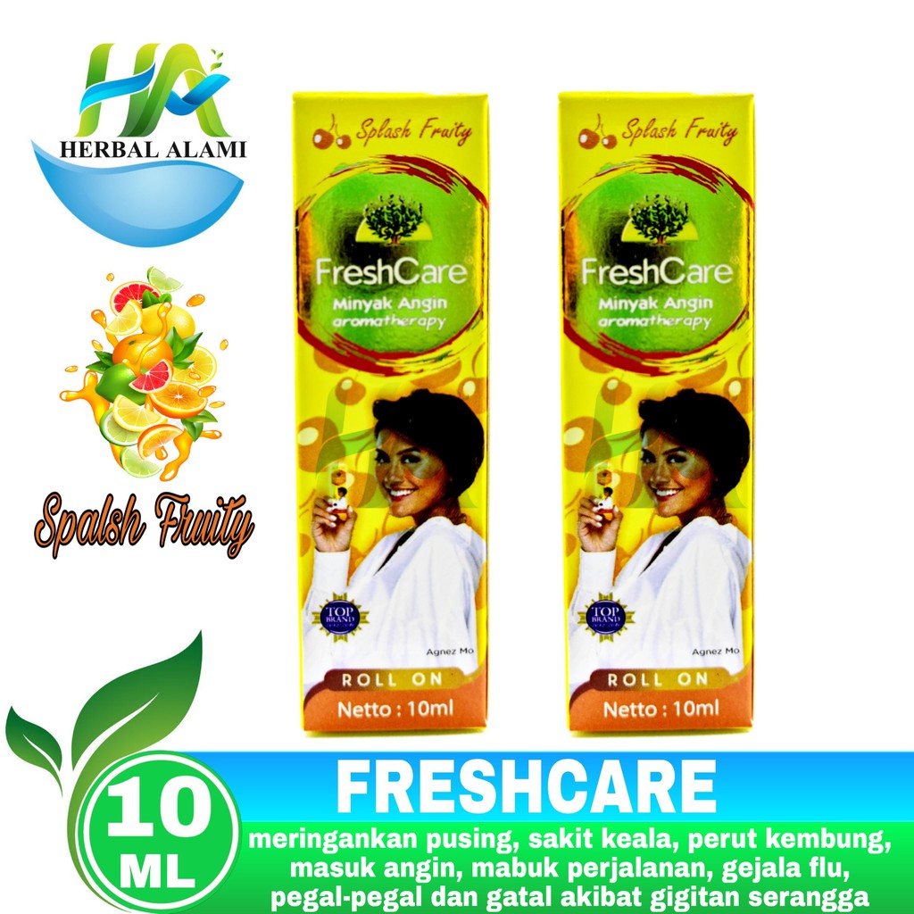 Minyak Angin Aromatherapy Fresh Care Splash Fruity