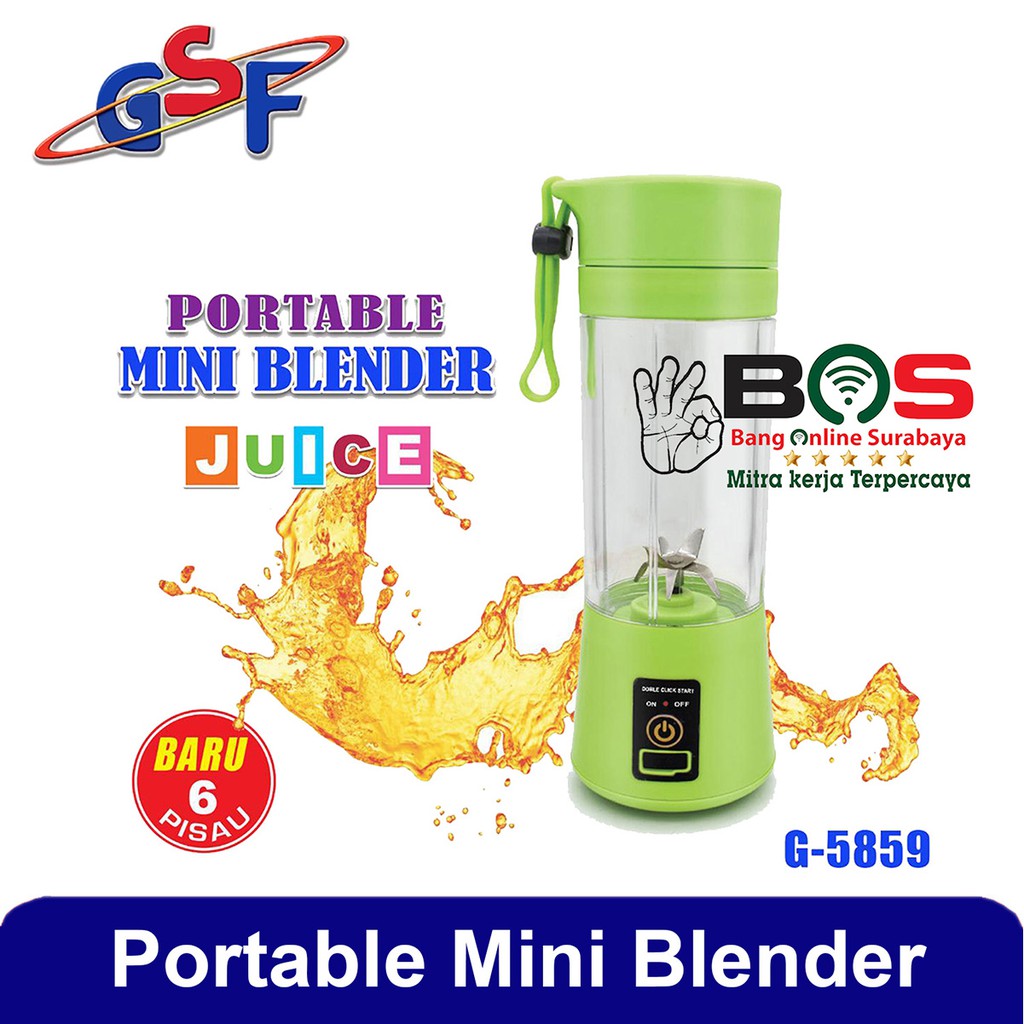 Blender Portable Blender Easy To Go GSF-5859 GSF 5859 GSF5859 Blender