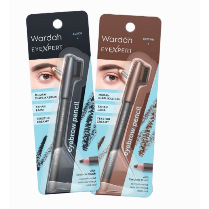 Wardah EyeXpert Eyebrow Pencil | Eye Brow Pencil | Pensil Alis