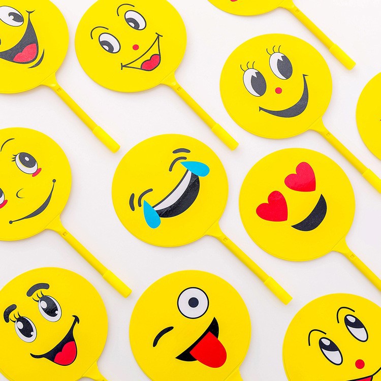 PULPEN KIPAS EMOJI RANDOM PENA FAN PEN GEL TINTA MURAH UNIK LUCU READY STOCK