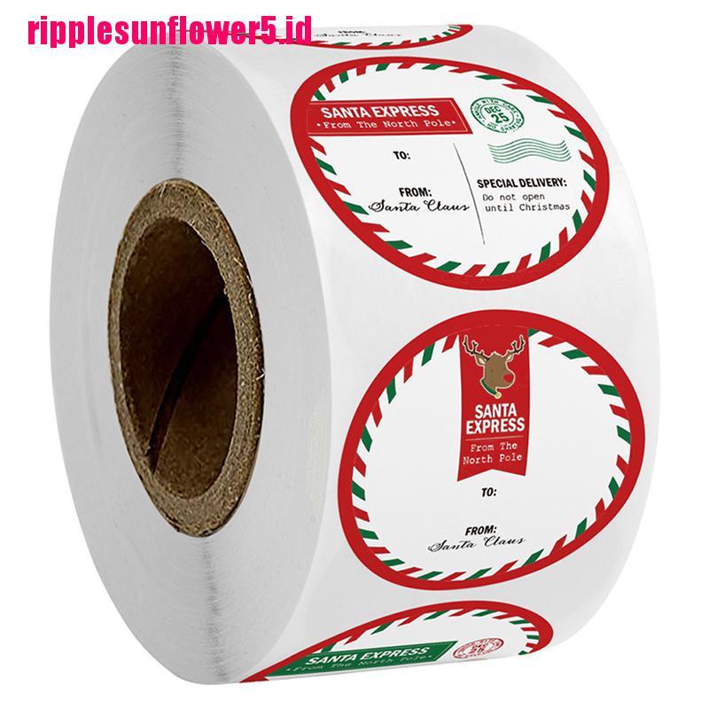 500pcs / roll Stiker Tulisan Thank You Untuk Scrapbook