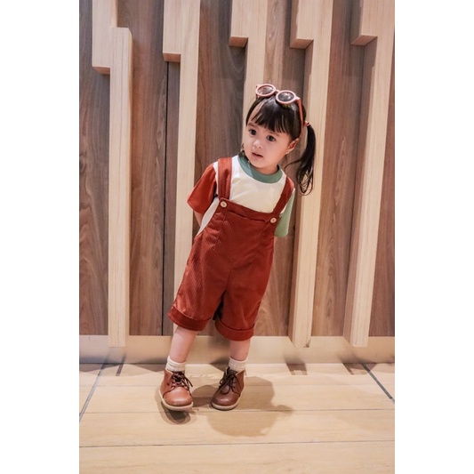 RACHIDKIDS / OVERALL ANAK LUCU / OVERALL SET ANAK / HIROKI OVERALL SET