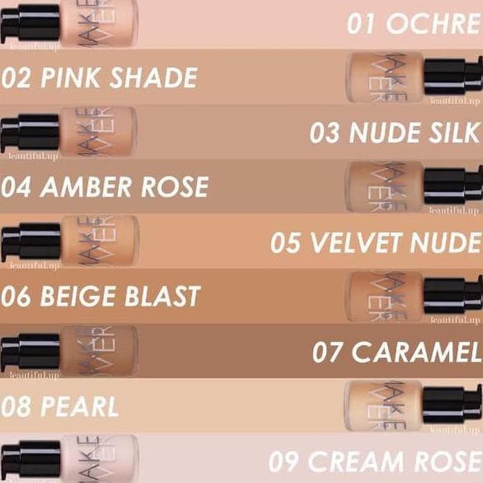 MAKE OVER ULTRA COVER LIQUID MATT FOUNDATION 33ML