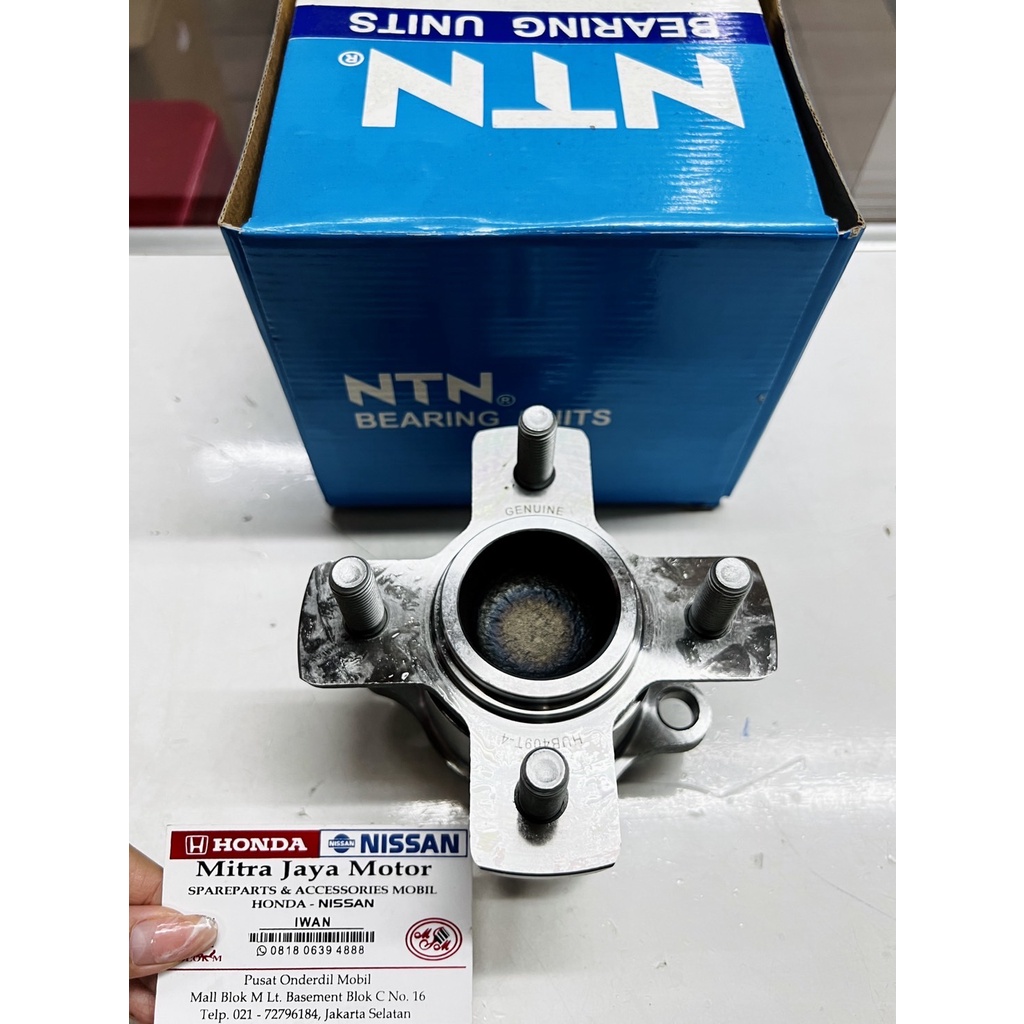 Bearing roda belakang honda jazz RS GK5 City GM6 NTN HARGA TERMURAH