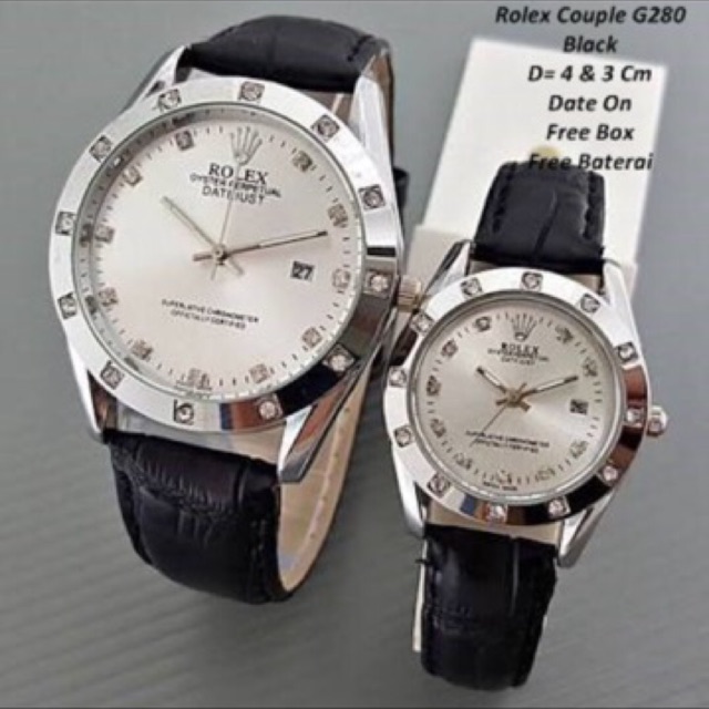 jam tangan couple rolex murah ada tgl