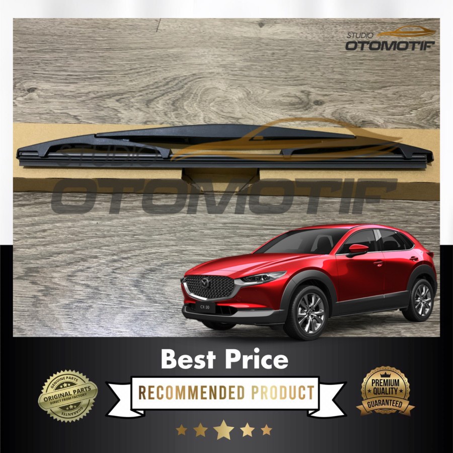 Wiper Belakang Mazda CX30 CX 30 Rear Wiper Mazda CX30 CX 30 12 inch