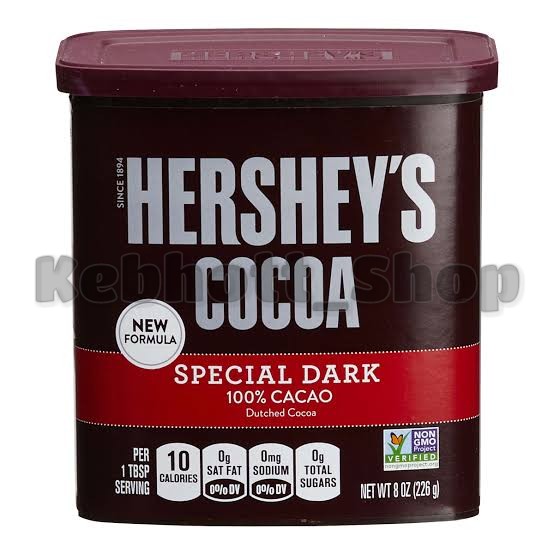 

Hershey's hershey cocoa 100 % cacao original spesial dark 225 gr