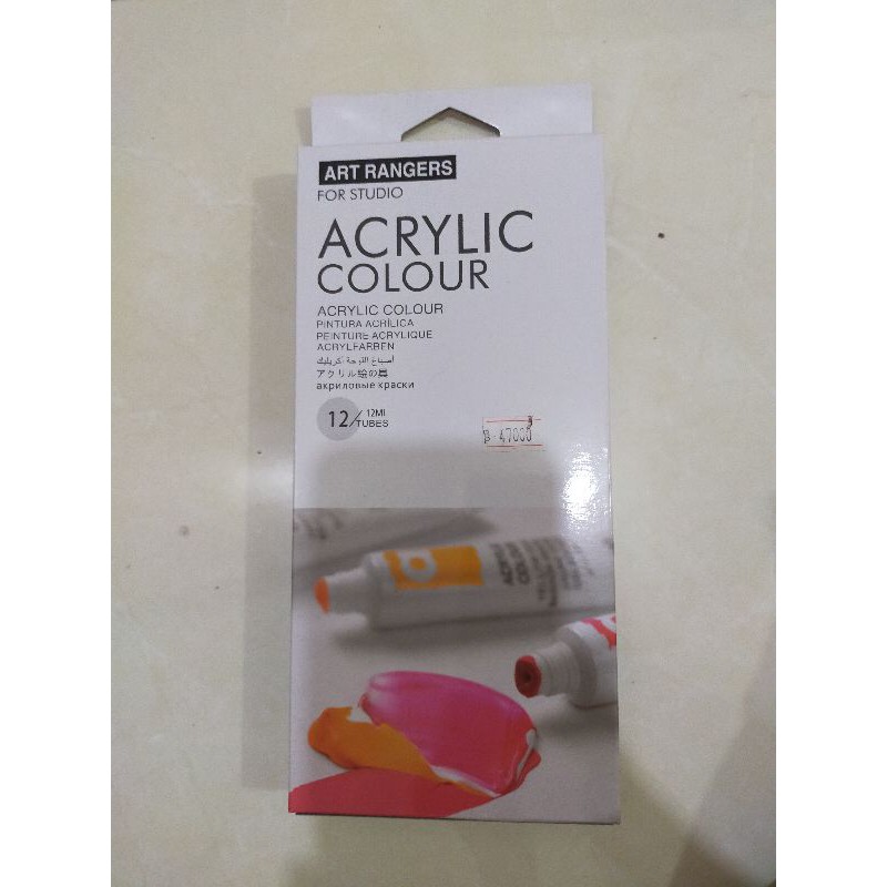 

ACRYLIC COLOUR 12 TUBE/12ML
