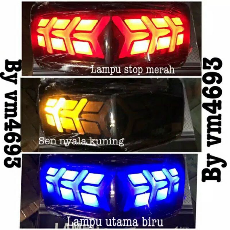 #  Lampu stop nmax model lambor lampu stop led nmax lampu belakang nmax old led lambor