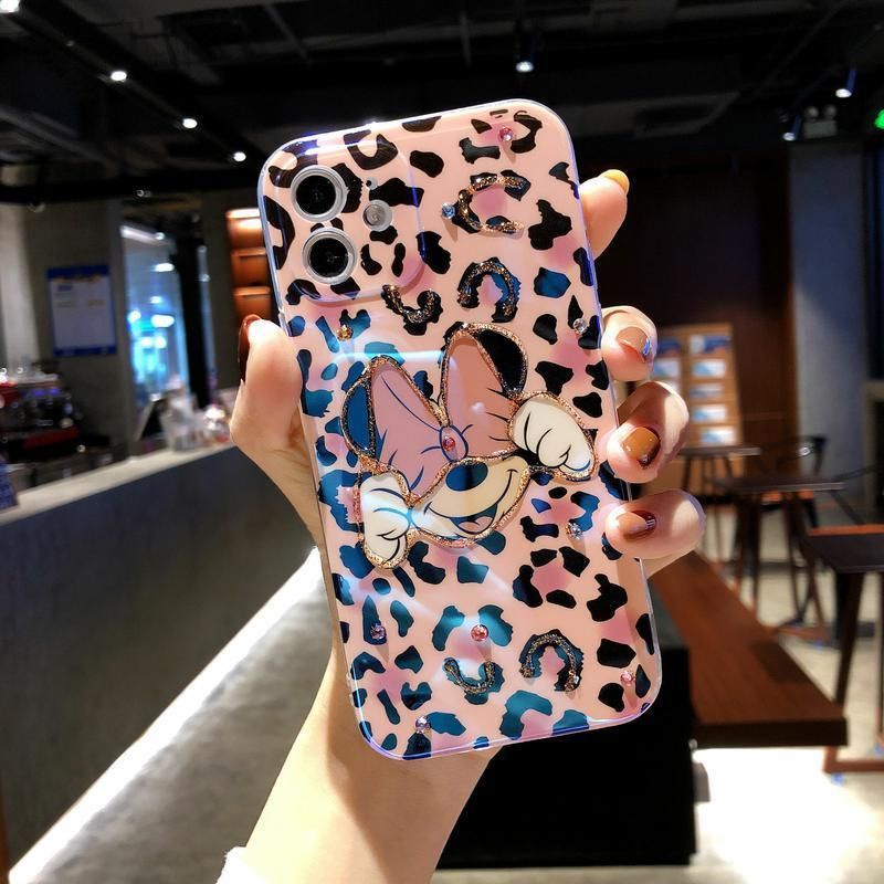 Soft case Silikon Motif leopard Untuk iPhone 12 Pro Max 11 ProMax X XS Max XR 7 8 + SE 2020