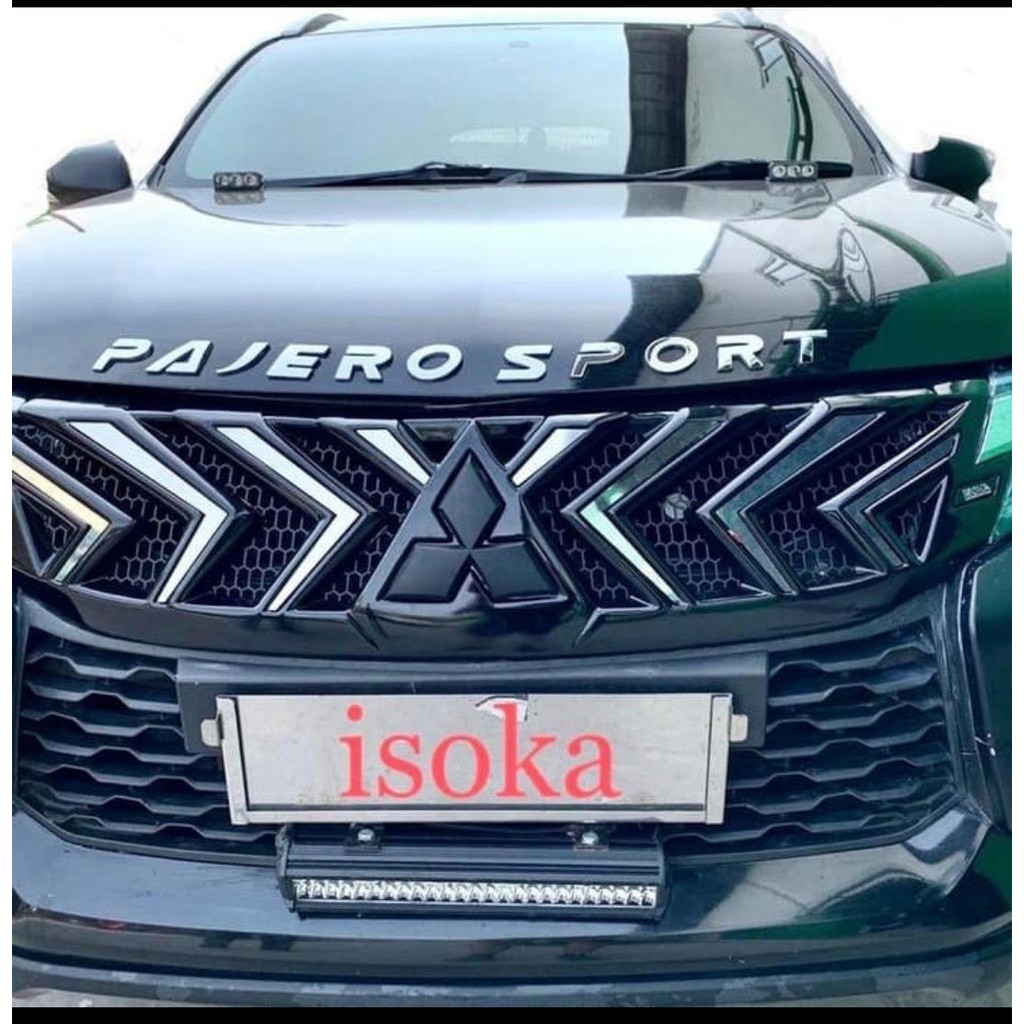 grill all new pajero rockford style