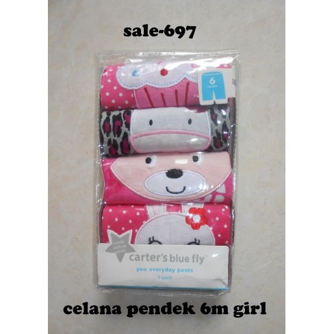 Celana Pendek girl 6m (sale-697)