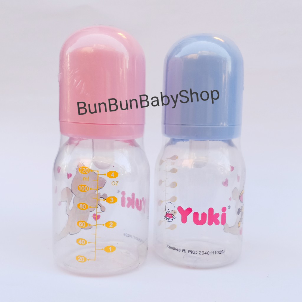 120ml YUKI Botol Susu Bayi Anak Murah Perlengkapan Bayi Baru Lahir Newborn Peralatan Makan Baby Asi