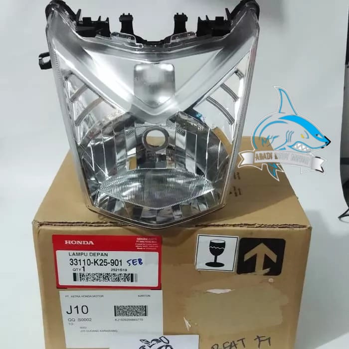 reflektor beat fi lampu depan beat fi beat K25 tahun 2012 2013 2014 2015 non original