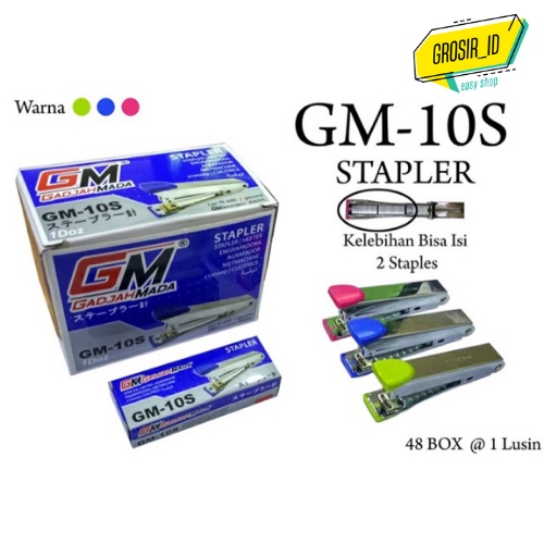 

Stapler/stapless GM10s bisa isi 2 stapless harga grosir