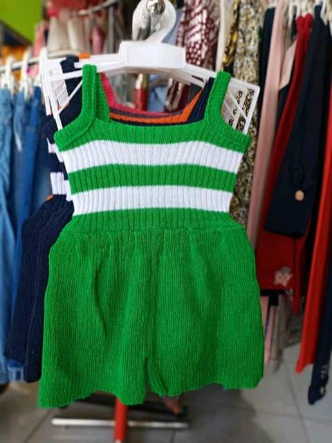 Jumpsuit Rajut 0-2 Tahun Jumper Rajut Yukensi Lucu Romper Jumsuit Bayi / Anak Baju Perempuan