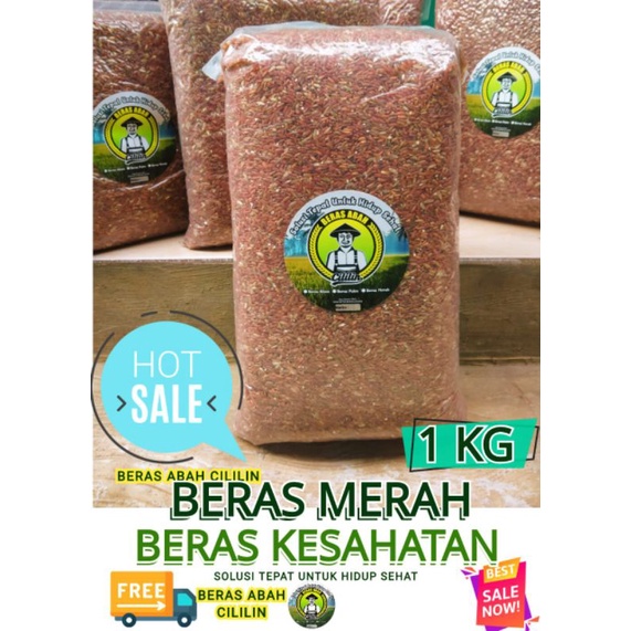 

Beras Merah Abah Cililin 1kg murah Berkualitas