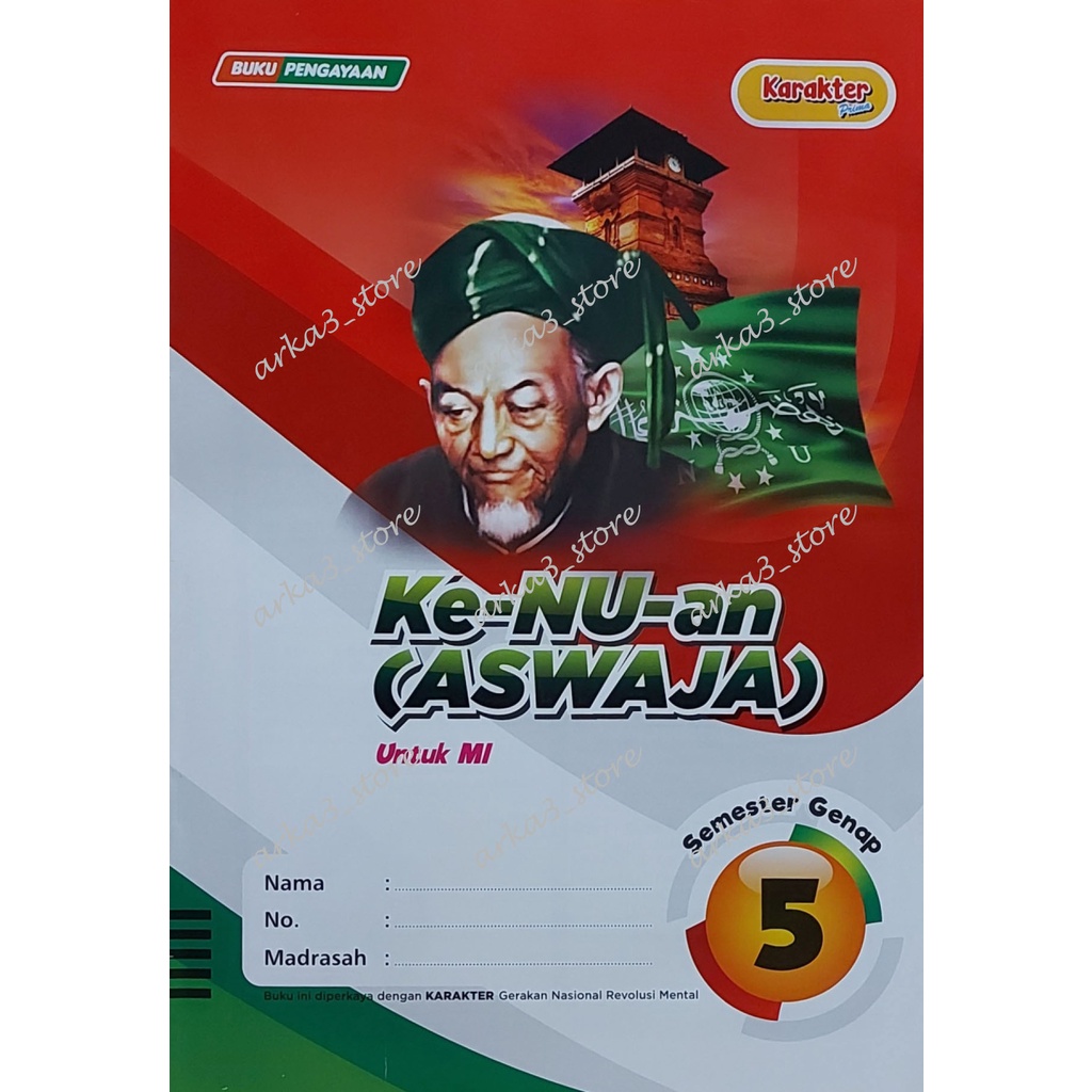 LKS Aswaja (Ke-NU-an)  - Karakter Prima Kls 5 SD/MI Semester 2