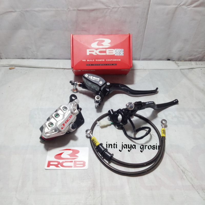 Master Rem RCB Oval Kanan Handel Kiri RCB Kaliper Depan RCB Selang Rem Depan MioSmile MioJ MioSoul M