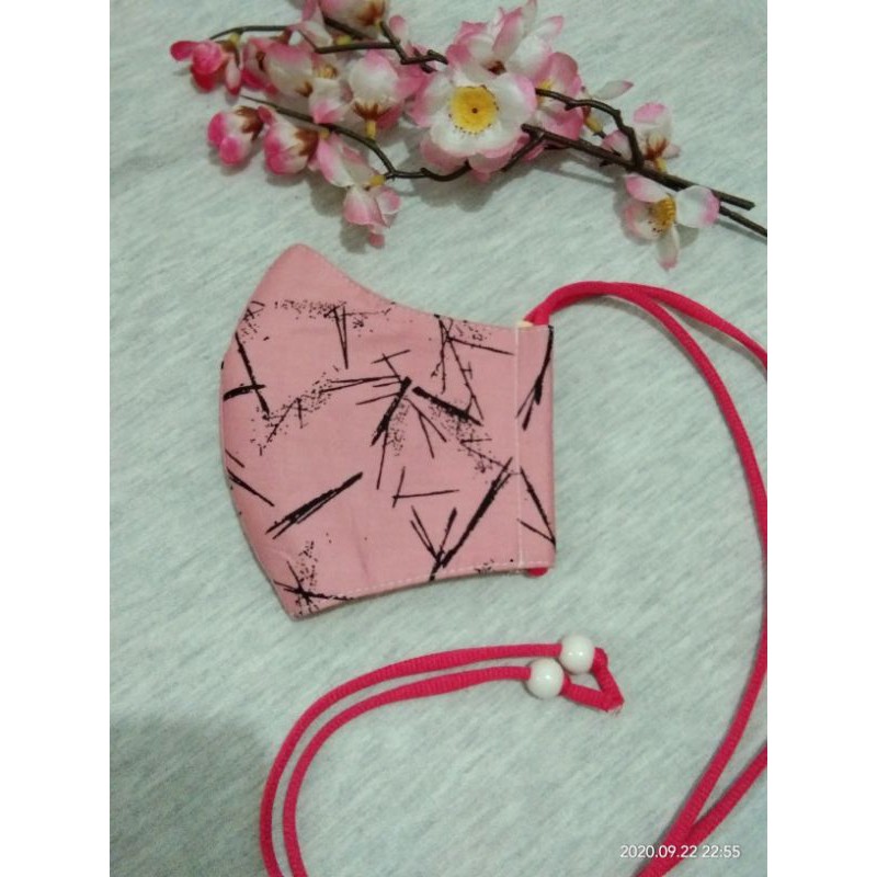 masker kain 3 lapis