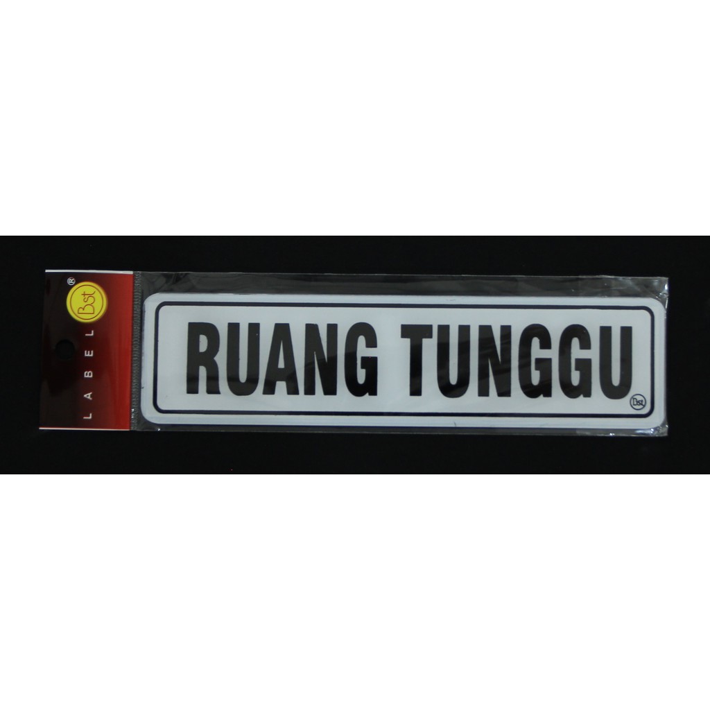 

Label Akrilik Ruang Tunggu