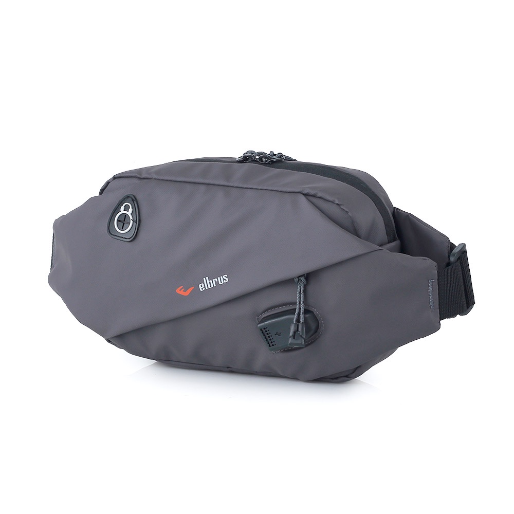 Waistbag Pria Waterproof Distro Waist Bag Elbrus Original Tas Pinggang 2 Muka Bolak-Balik