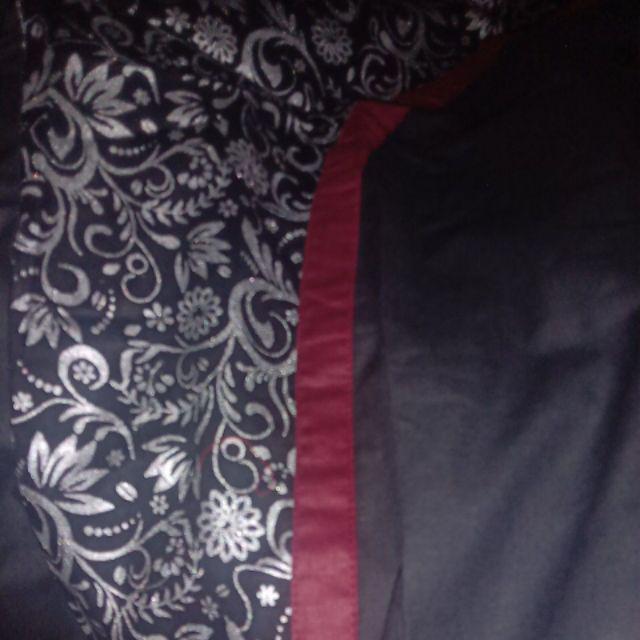 Maura/couple Kombinasi/sania Ruffle Batik Couple Pesta S.m.l.xl.xxl