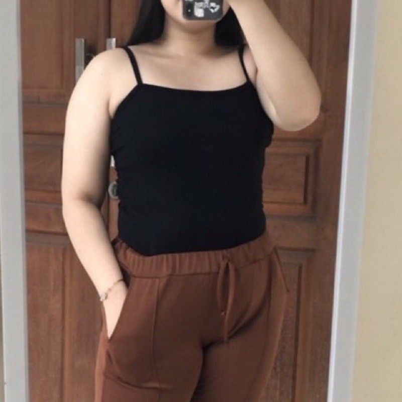 TankTop Jumbo | Tangtop | Tengtop | singlet | Kaos Dalam Wanita Tali kecil jumbo-1