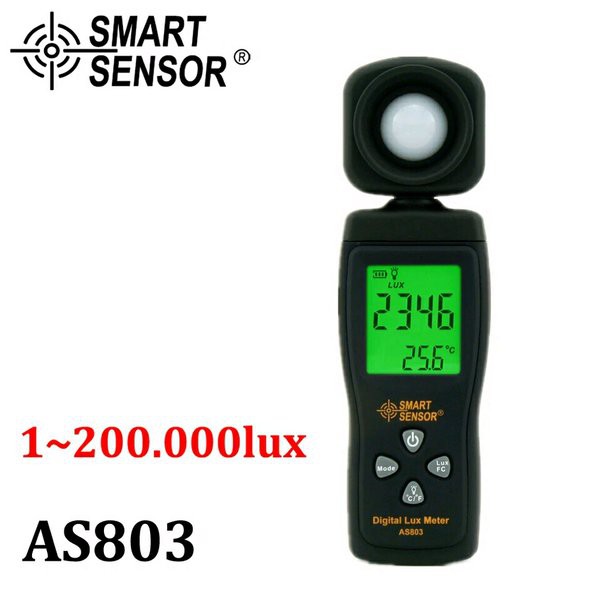 alat pengukur cahaya digital Lux Light flux Meter without wire  test tester