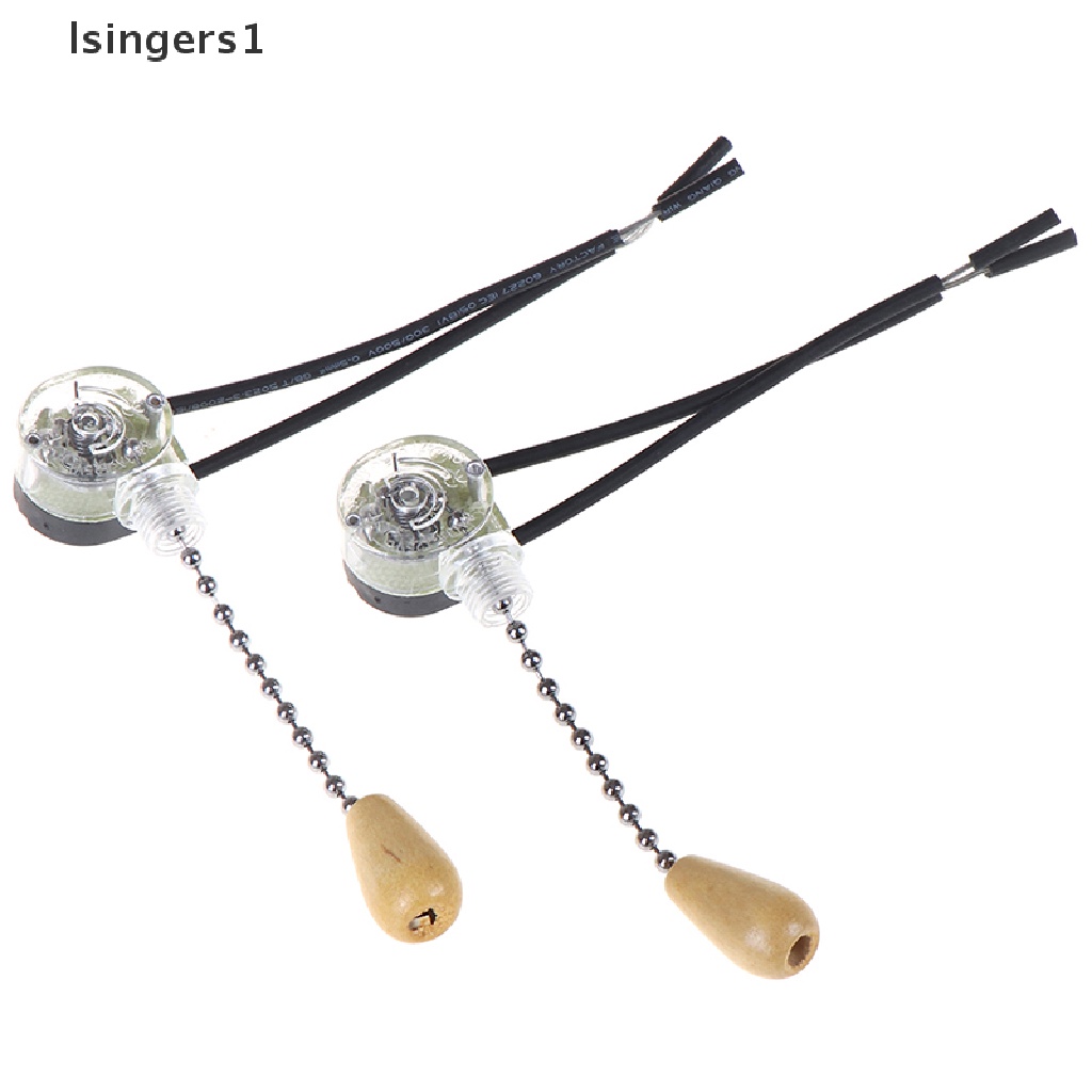 (lsingers1) 4pcs Saklar Tarik Rantai Universal Untuk Lampu / Kipas Angin Plafon