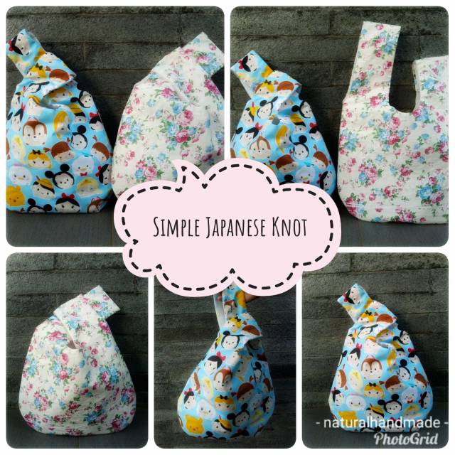 

Tas souvenir ulang tahun anak japanese knot