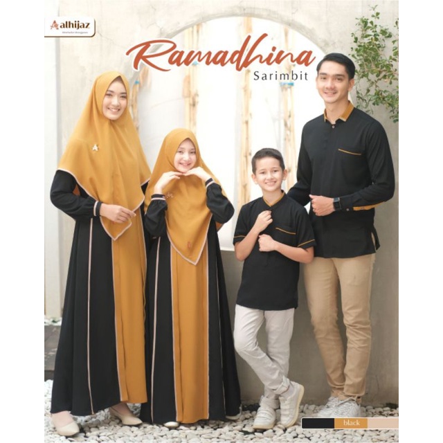 GAMIS SET RAMADHINA ORI ALHIJAZ