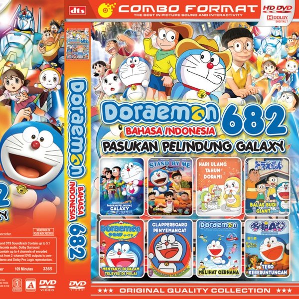 NEW PRODUCT KASET FILM BARU DORAEMON BAHASA INDONESIA-FILM ANAK KARTUN ANIMASI TERLARIS KUALITAS OKE