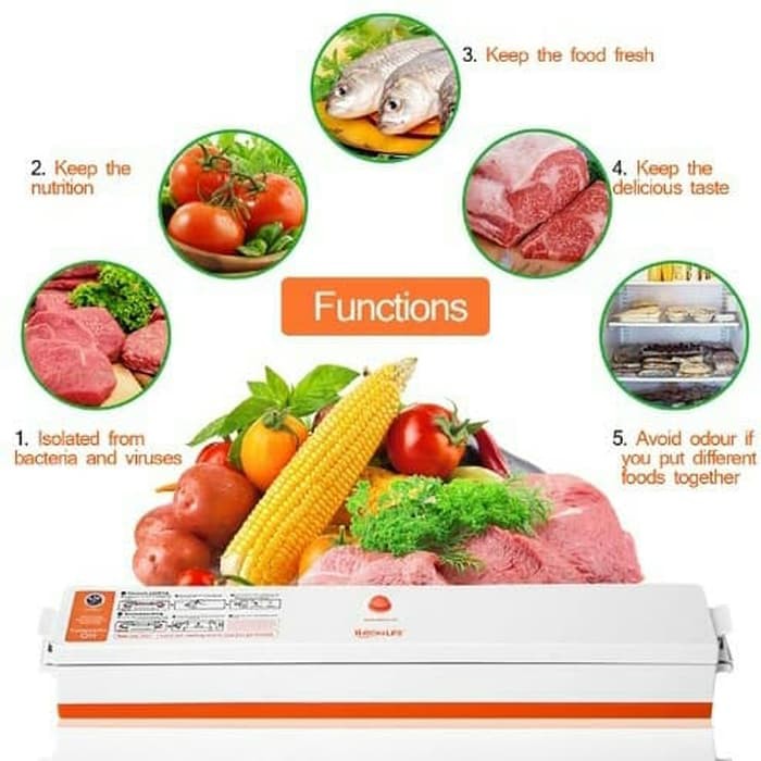 Vacuum Sealer Freshpack Sealer Vacum Makanan Pembungkus Makanan Kedap Udara