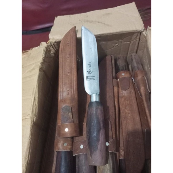 Helle_Bore Pisau Dapur Cap Garpu Afkiran Tajam Kuat Lokal