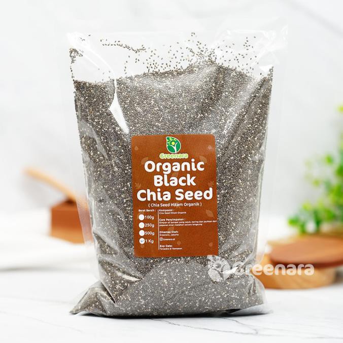 

Promo Awal tahun Organic Black Chia Seed 1Kg / Chiaseed Hitam Organik Diskon
