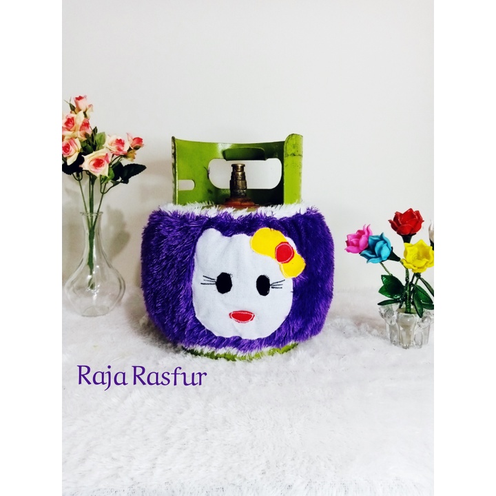 RK Sarung gas elpiji 3kg / Sarung gas elpiji 3 kg karakter bulu rasfur