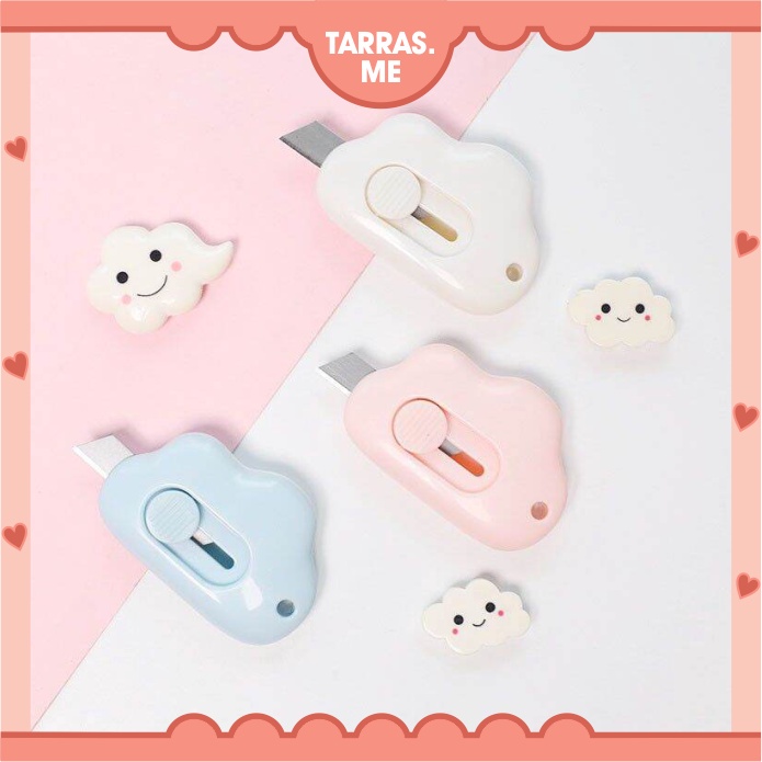 

[TarrasME] Cutter Mini Cutter Cloud Shape Cutter Kecil Asthetic Lucu