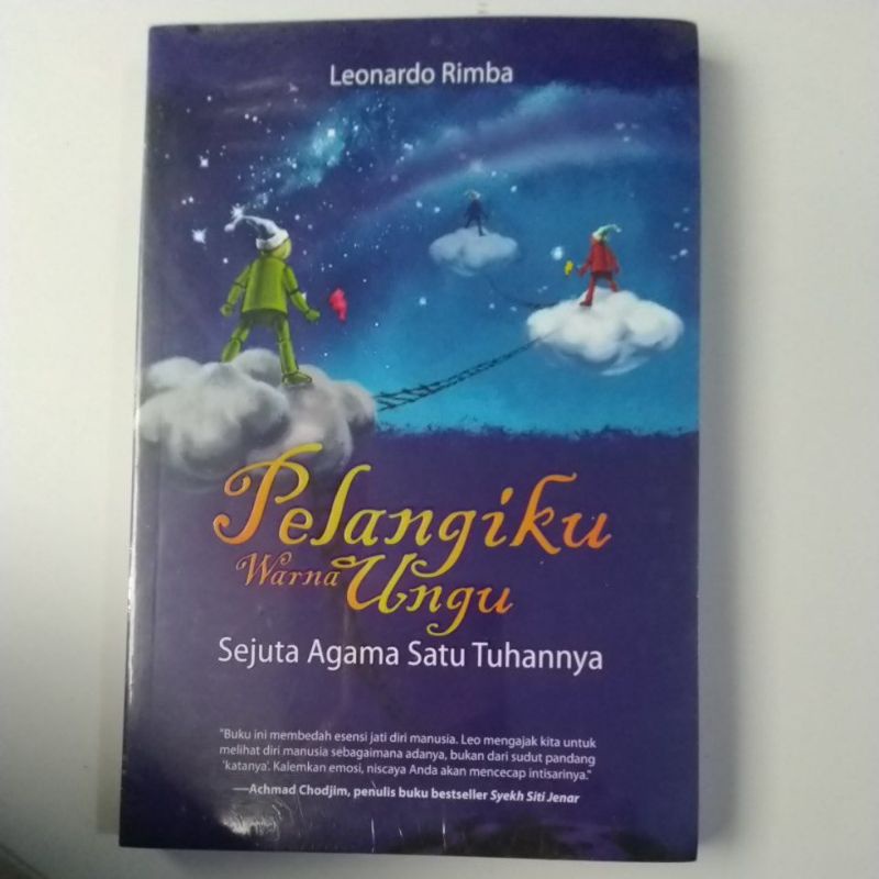 Buku Nonfiksi - Pelangiku warna Ungu Sejuta Agama Satu Tuhannya